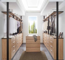 홈파트너 시스템장 드레스룸(화이트,메이플,월넛)