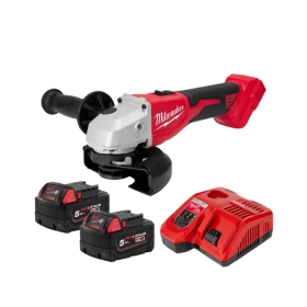 충전 18V 브러쉬리스 앵글 그라인더 5인치 (M18 BLSAG125X-502X)