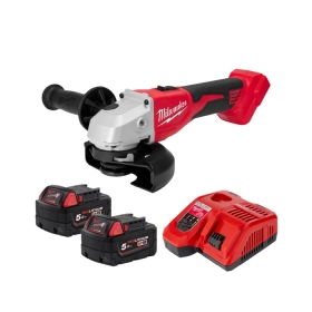 충전 18V 브러쉬리스 앵글 그라인더 4인치 (M18 BLSAG100X-502X)