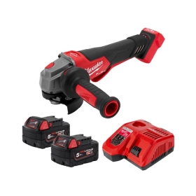 충전 18V 앵글 그라인더 패들 스위치 4인치 (M18 FSAGV100XPDB-502X)