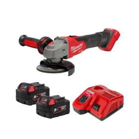 충전 18V 앵글 그라인더 5인치 (M18 FSAGV125XB-502X)