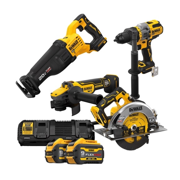 충전 20V MAX FLEXVOLT Advantage 멀티 세트 (DCK402X2-KR)