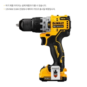 12V MAX / 3.0Ah 브러쉬리스 컴팩트 햄머드릴 드라이버