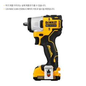 12V MAX / 3.0Ah 브러쉬리스 컴팩트 임팩트 렌치 (3/8인치)