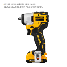 12V MAX / 3.0Ah 브러쉬리스 컴팩트 임팩트 렌치 (3/8인치)