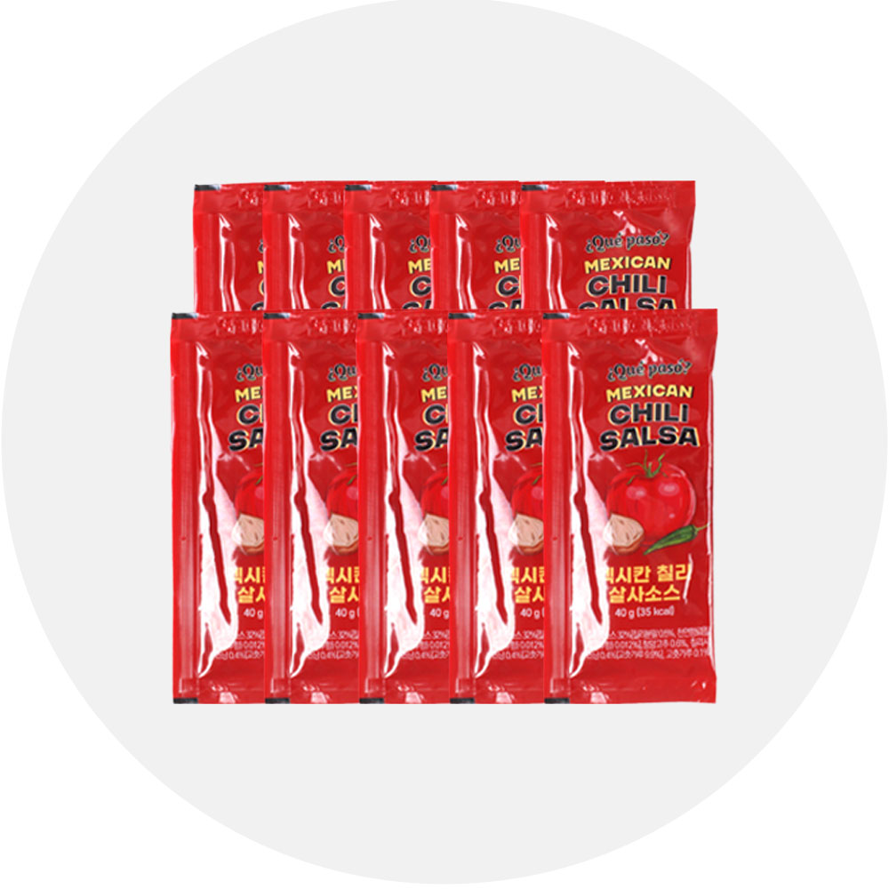 멕시칸칠리살사소스 40g x 10개