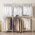 트윈 시스템 행거 드레스룸 2단행거