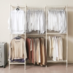 트윈 시스템 행거 드레스룸 2단행거