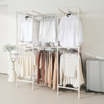 트윈 시스템 행거 드레스룸 2단행거