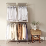 무볼트 드레스룸 더블 2단 행거