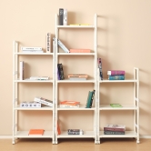 이동식 틈새 수납장 철제 철판 오픈형 책장 선반