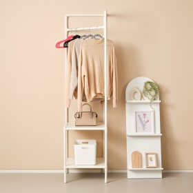 무볼트 드레스룸 올스틸 코너행거