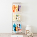 강아지옷장 3단 강아지행거 고양이행거