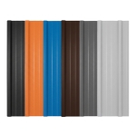 PVC 판넬 합성수지 지붕재 창고 농막 작업장 방수 단열 외장재 (6color)