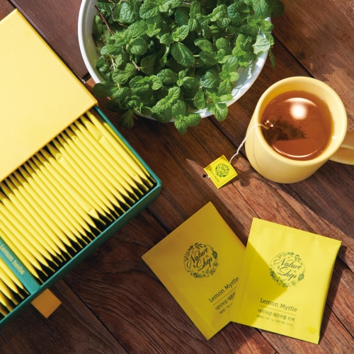 네이처샵 레몬머틀 프리미엄 티백박스 50포 서랍형 고급패키지+낱포장 선물세트