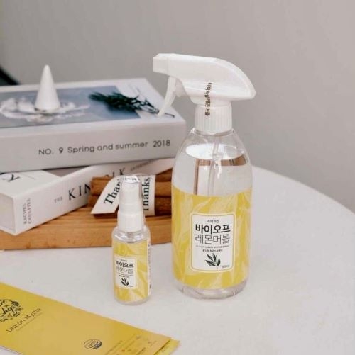 [33%할인] [네이처샵 바이오프 레몬머틀 선물세트] 올인원 항균 스프레이 500ml*2개 (50ml 증정) + 선물박스포장