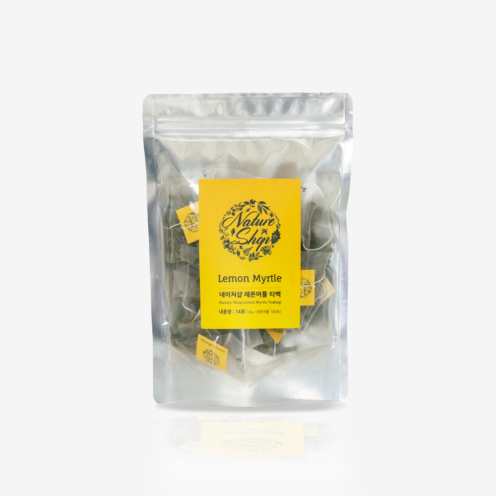 [3+1이벤트]네이처샵 레몬머틀 티백 14포 호주산 최상급 레몬머틀 (3개 주문시 4개 발송)