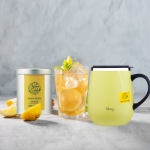 [10%할인] 스테이24 코지핸드머그컵(레몬컬러) 460ml+티백20포