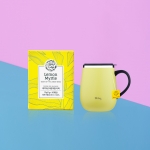 [10%할인] 스테이24 코지핸드머그컵(레몬컬러) 460ml+티백10포