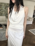 [111] 홀터넥 레이어드 나시