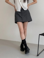 [114] 스트라이프 스커트팬츠