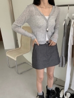 [115] 시스루 브이넥 가디건