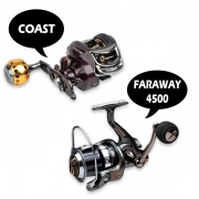 마탄자 COAST 베이트릴 & FARAWAY 4500번 스피닝릴