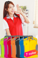 LTD056 카라포인트 배색조끼