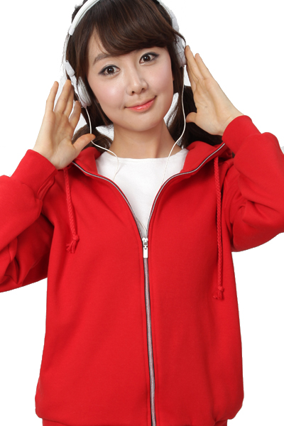 MU605 특양면 터틀 짚업 후드(기모)