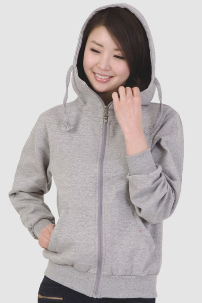 TS245 특양면(기모)하이넥 지퍼후드
