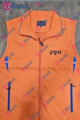 행사 단체조끼 제작 사례