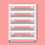 [무볼트앵글 - 1열 6단]bd  -  016가로(W)*폭(D)*높이(H)선택