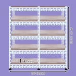 [ 조립식 앵글620- 2열 5단 ]아이보리    bdi - 625 가로(W)*폭(D)*높이(H)선택