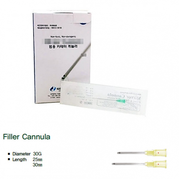 (NANUM) 일회용 필러캐뉼라 30G 30mm 1팩 50ea