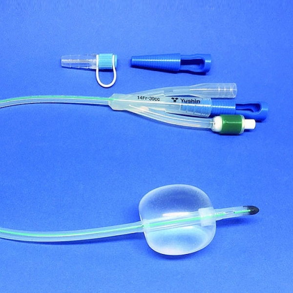 (유신) Foley Catheter (폴리카테터) 3way -22Fr-10ea
