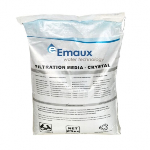 CRYSTAL GLASS FILTRATION MEDIA 25Kg