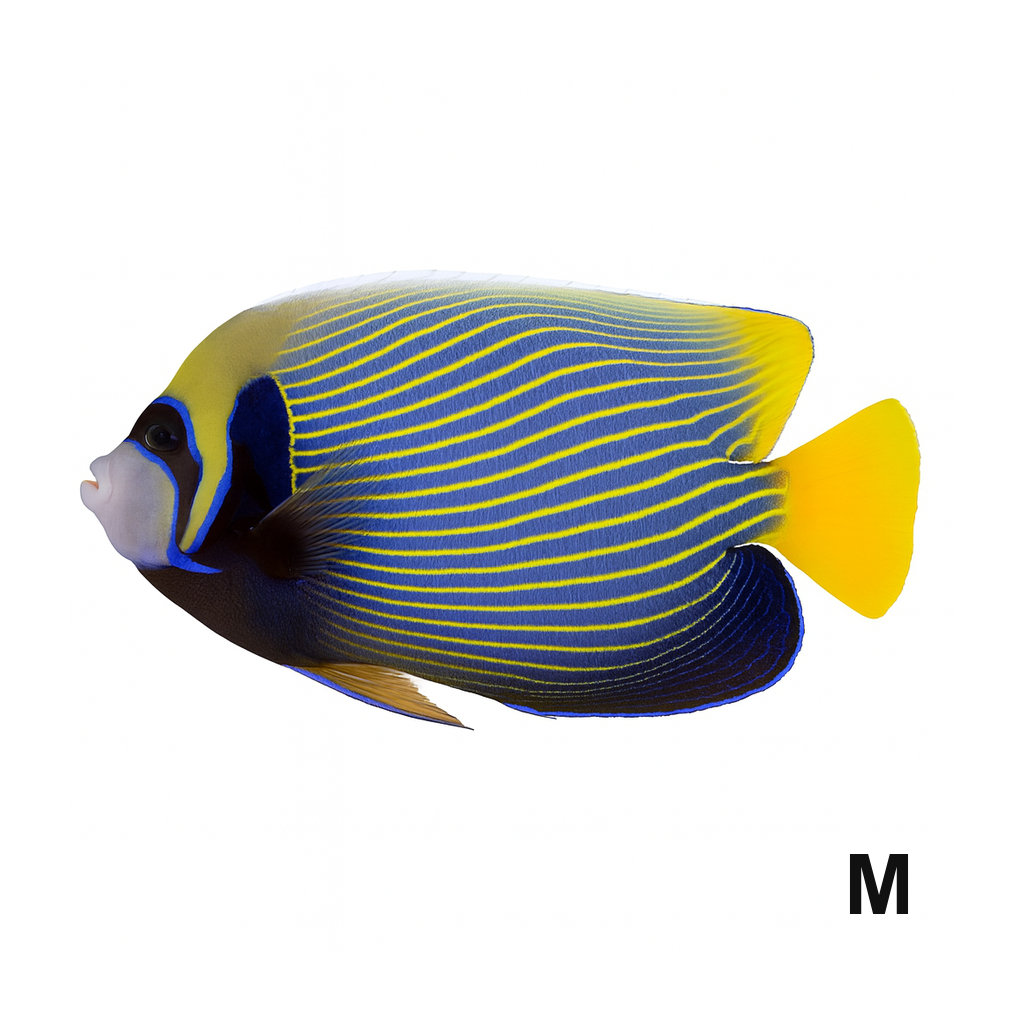 Emperor Angelfish_Medium_Pomacanthus Imperator_LSSOM