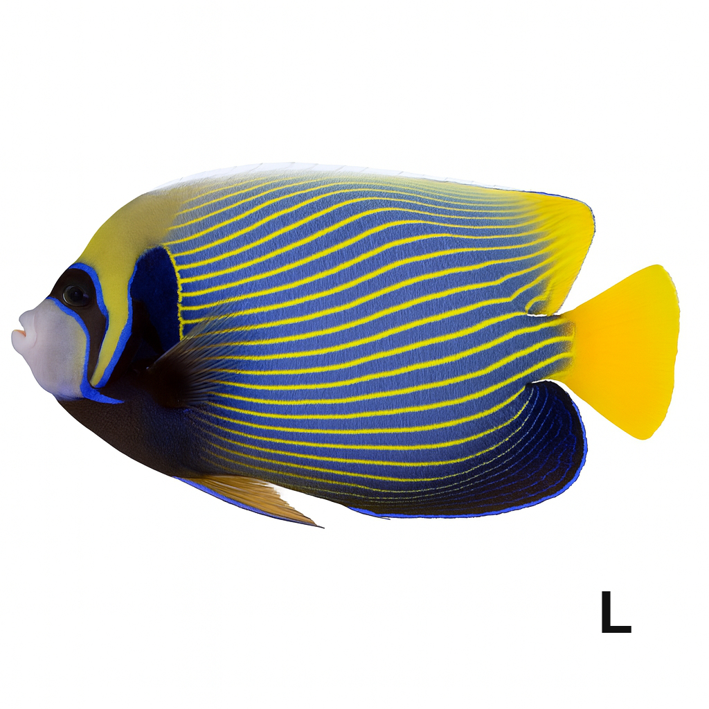 Emperor Angelfish_Large_Pomacanthus Imperator_LSSOM