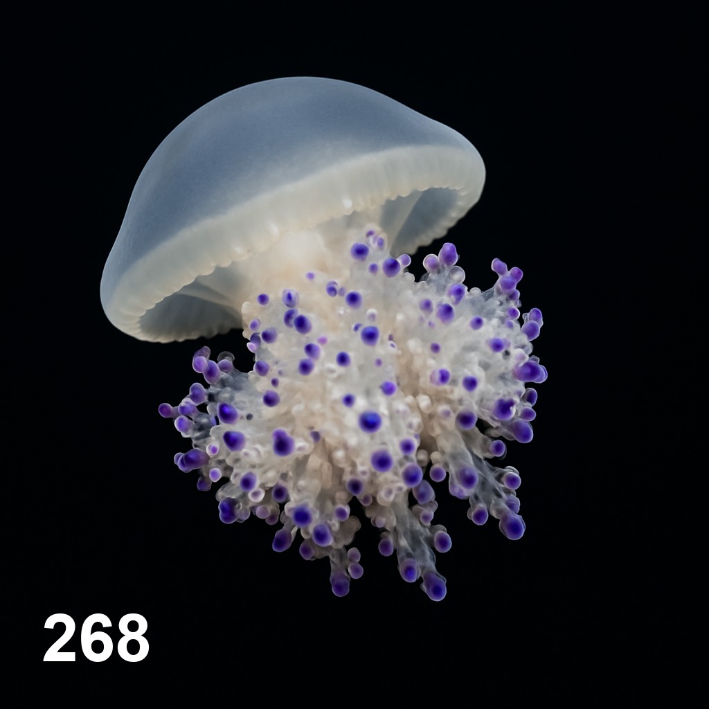 난황 해파리(12cm+)_268_Phacellophora camtschatica