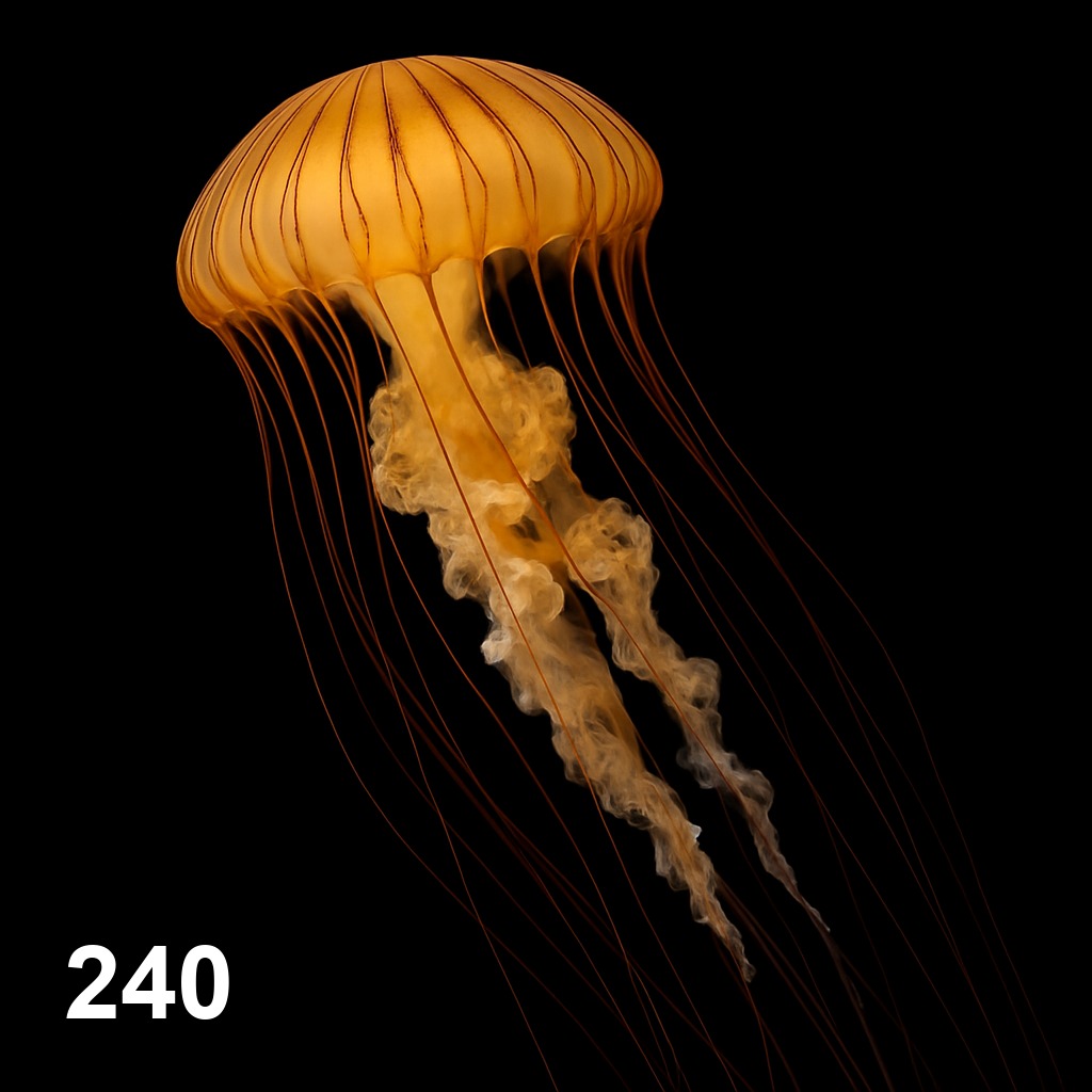 북방해쐐기해파리(12cm+)_240_Chrysaora melanaster