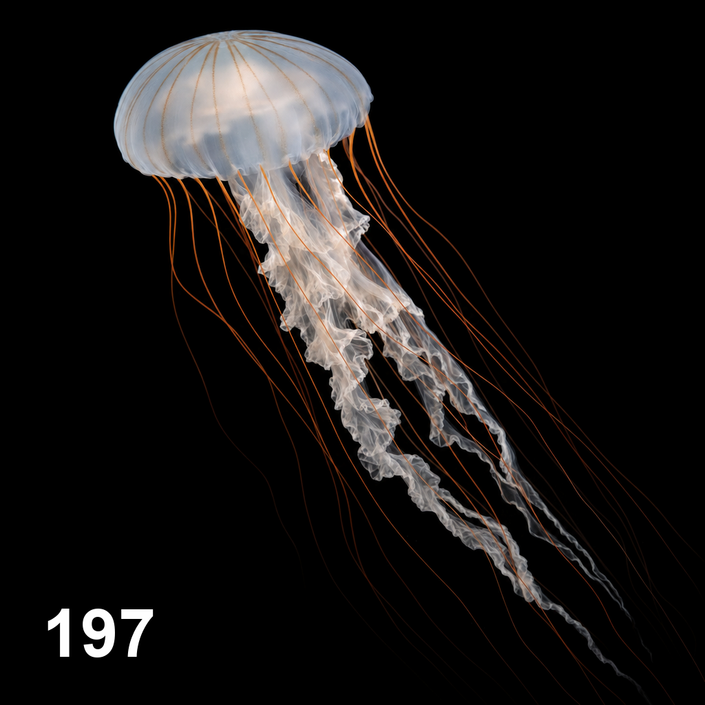 멕시코쐐기해파리(3cm-4cm)_197_Chrysaora sp.