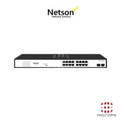 NETSON(넷슨) NTS-POE1602GN_POE 16포트_SFP 2포트_250M_기가_280W_POE 스위치허브