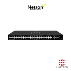NETSON(넷슨) NTS-L3POE4806G-10G_1G POE 48포트_10G SFP 6포트_UP 1포트_L3_900W_POE 스위치허브