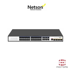 NETSON(넷슨) NTS-L3SFP2408G_1G SFP 24포트_콤보 8포트_10G SFP 4포트_UP 1포트_L3_900W_광스위치허브