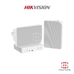 하이크비전 DS-QAE0KA60120-2_60W 앰프 1개+20W 스피커 2개_아날로그 오디오 키트