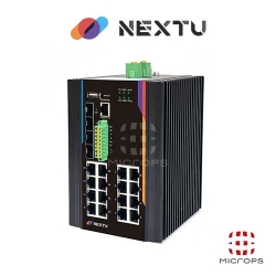 이지넷유비쿼터스 인루트MX2 POE9968DX_POE+16포트_10G SFP+4포트_370W_L2 산업용 스위칭허브