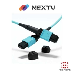 이지넷유비쿼터스 올파이버 F1 MPO-330MM-40G_MPO_OM3_40G_B타입_광케이블 30M