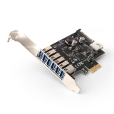 이지넷유비쿼터스 NEXT-407NEC LP / USB 3.0 7포트 PCI-Express 확장 카드