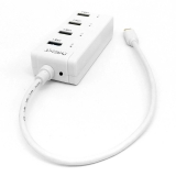 이지넷유비쿼터스 NEXT-515TC / USB3.1 / Type-c / 4포트 / 무전원허브(포트별 LED제공)