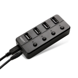 이지넷유비쿼터스 NEXT-704UHP / USB2.0 / 4포트 / 유전원허브(포트별 전원스위치제공)